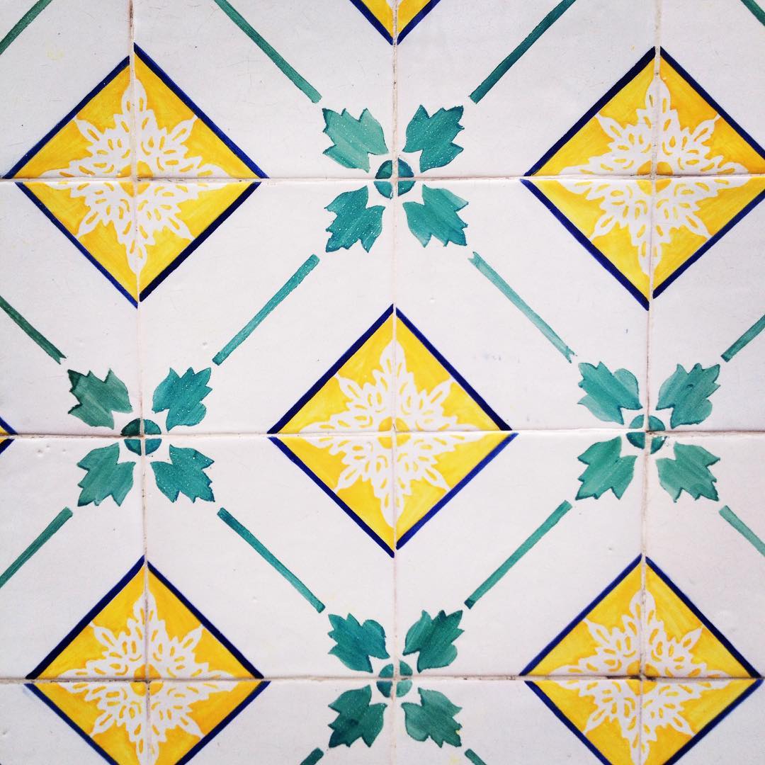 Lisbon is covered in tiles! loveit tiles colouredtiles lisbon travelhellip